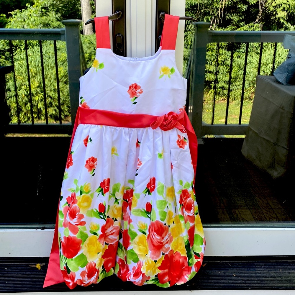 Bonnie Jean Ballon Skirt Summer Dress
